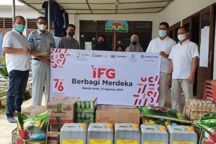 Sambut Hari Kemerdekaan RI, IFG Berbagi dengan anak yatim piatu di Banda Aceh