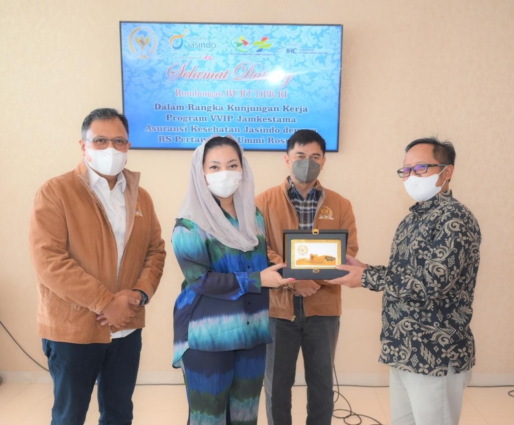 Kunjungan kerja Ketua BURT DPR RI beserta Tim dalam rangka Program VVIP Jamkestama bersama Jasindo di Aceh
