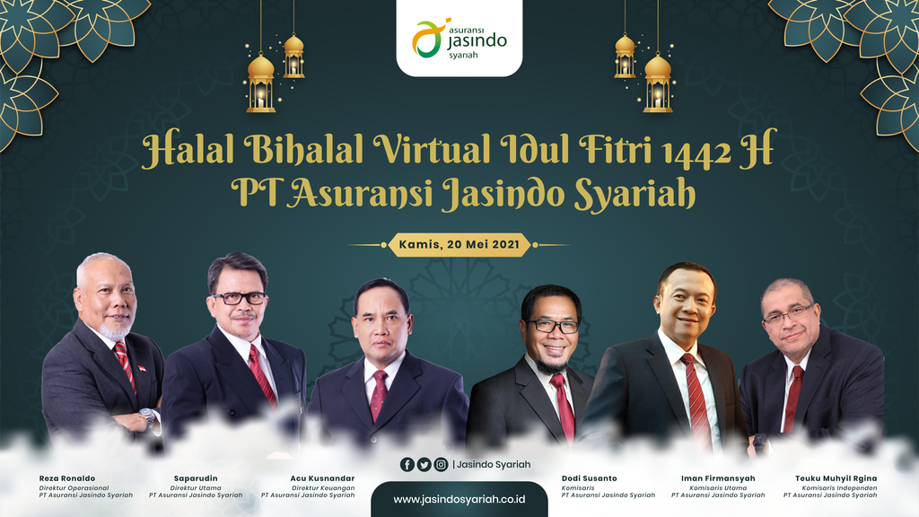 Halal Bihalal Virtual 1442 H - Jasindo Syariah