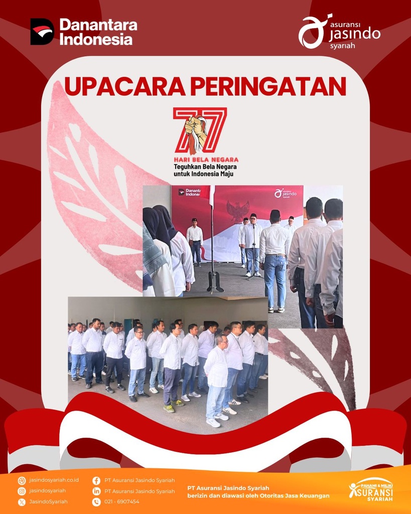 Upacara Peringatan Hari Bela Negara ke-77
